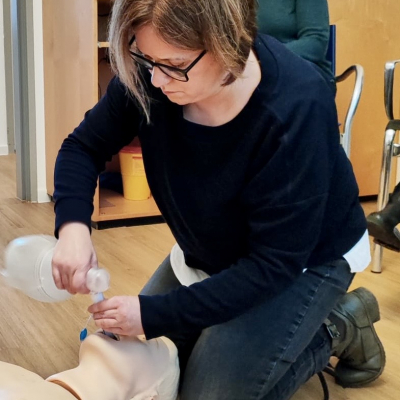 Notfalltraining 2025 in der Hanse Klinik 11