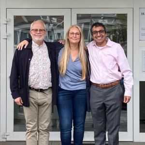 Kollegialer Besuch aus Harvard und Schweden 2022 1