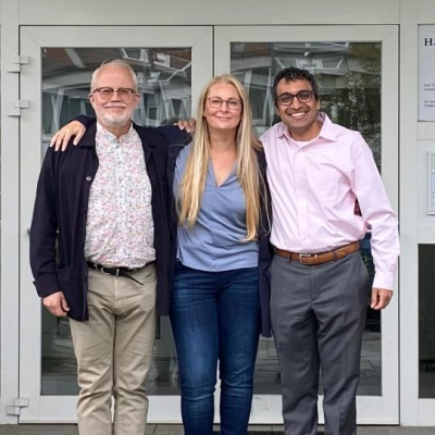 Collegial visit from Harvard and Sweden 1