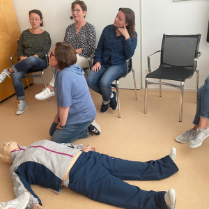 Notfalltraining 2023 in der Hanse-Klinik 2 Notfalltraining 2023 in der Hanse-Klinik 2