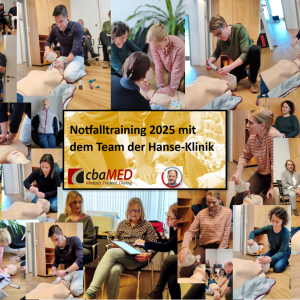 Emergency training 2025 at the Hanse-Klinik 21